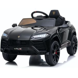 Lamborghini Urus | Elektrische Kinderauto - Zwart met Afstandsbediening