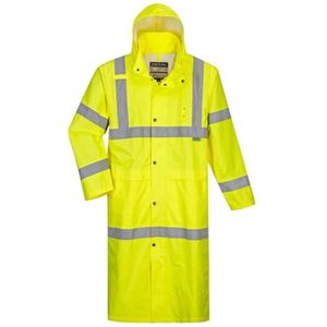 Hi-Vis jas 122cm Geel Grootte S