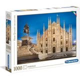 Puzzel 1000 Stukjes Volwassenen - Legpuzzel - Clementoni Puzzel - Duomo de kathedraal van Milaan 69x50 cm - Puzzel 1000 Stukjes