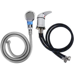 Shampoo Bed Shower Head,Shampoo Bed Faucet,Hot and Cold Mixer Tap for Hair Salon Basin