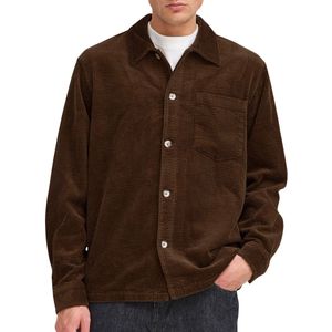 !Solid - INGVI - Overhemd - Donkerbruin