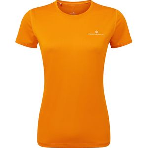 Ronhill - Tech S/S Hardloopshirt - Oranje - Dames - S