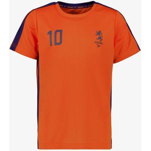 Dutchy kinder voetbal T-shirt oranje blauw - Maat 152