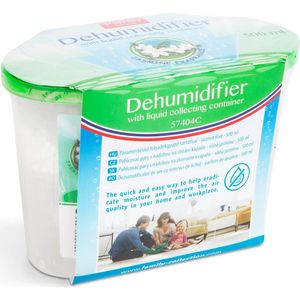 Vochtvreter voor in Huis met Jasmijn Geur - Inclusief Vochtmagneet Vulling - Vochtvanger voor Binnen - voor Badkamer, Woonkamer of Slaapkamer