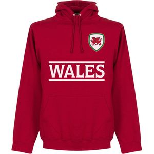 Wales Team Hooded Sweater - Rood - Kinderen - 152