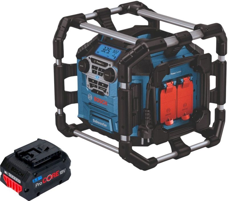 Bosch GPB 18V-5 C - Professionele Draadloze Radio - 18 V - Bluetooth - Solo