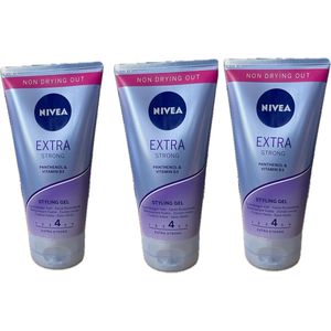 Nivea Styling Gel Extra Strong Nr:4 Multi Pack - 3 x 150 ml