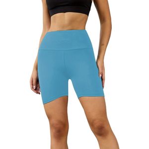 Bovista Biker Short Dames - Korte Legging - Lange Onderbroek - Bikershort - Met Pijpjes - Blauw - Maat S