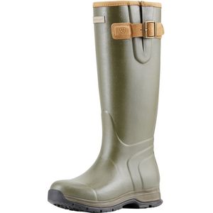 Ariat Burford Insulated Olive Rubber Boots - maat 41.5 - Olive green