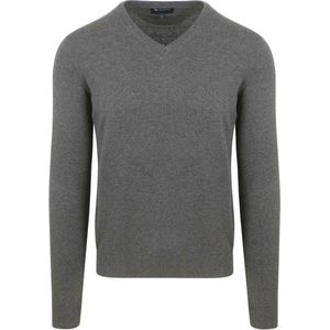 Suitable Respect Vinir Pullover Melange Antraciet - Maat XL - Heren - Pullovers