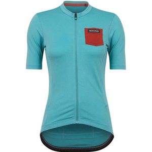 Pearl Izumi Expedition Jersey Met Korte Mouwen Blauw S Vrouw