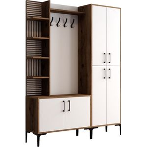 Woody Fashion Staander | 18mm Melamine Gecoat | Walnoot Wit