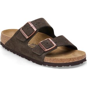 BIRKENSTOCK - Arizona - Gezondheidsslippers - Zwart - Leer