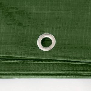 Afdekzeilen / dekkleden 100 g/m² - 3 m x 4 m - groen