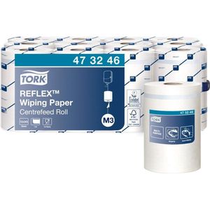 Tork Reflex® Wiping Mini Centerfeed Poetspapier  1-laags M3
