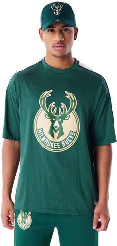 NBA - Panel T-shirt - Groen - Katoen