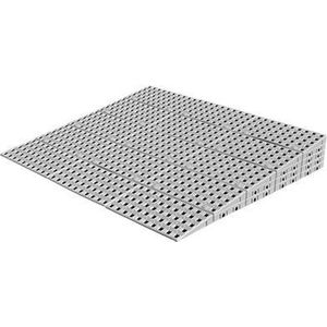 Drempelhulp Binnen - 9,2 tot 10,8 cm (H) x 100 cm (B) - Verstelbare Oprijplaat / Drempelplaat - Oprijhelling - 5 laags