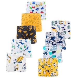 Boxershorts voor Jongens 2-10 Jaar - Katoenen Ondergoed - Verpakkingen van 9