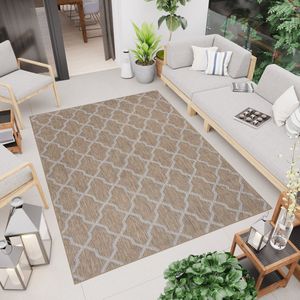 Tapiso Capri Vloerkleed Binnen Tuintapijt Woonkamer Indoor Outdoor Maat- 120x170