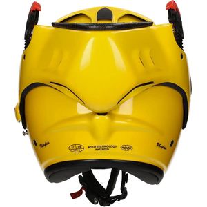 Roof Boxer V8 Alpha Yellow - Systeemhelm - Maat S - Boxer helm - Motorhelm - ECE 22-06 gekeurd