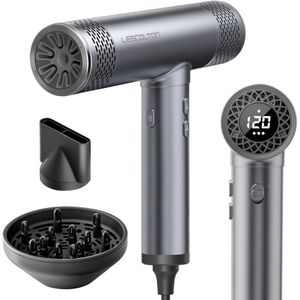 Krachtige Ionen Föhn met LED-Display en Temperatuurregulatie - 110.000 rpm