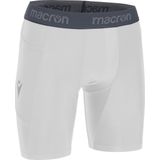 Macron Lotus Short Tight Slidingbroek Heren - Wit | Maat: M