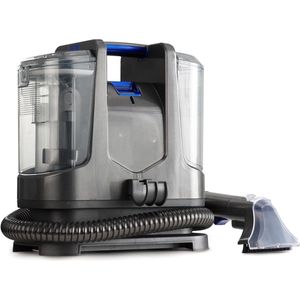 Tapijtreiniger - Stofzuiger voor Bekleding - Vlekkenreiniger voor Tapijt, Sofa, Trappen, Huisdieren en Auto - 400W - 70dB - Draagbaar en Compact - Vlekkenreiniger in Grijs