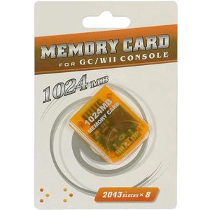Cablebee 1024MB geheugenkaart / memorycard geschikt voor Nintendo Gamecube