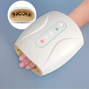 Nieuw elektrische handmassageapparaat met gezeefde vingermassage, 3D-luchtcompressie, palmmassage, met therapiewarmte voor artritis, pijnverlichting, spierontspanning, carpale tunnel
