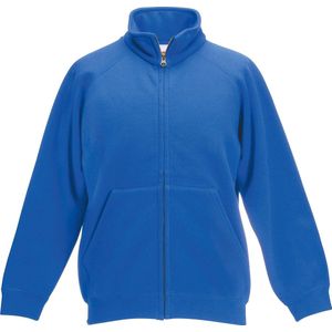 Fruit Of The Loom Kinder / Kinderen Unisex Poly-Katoen Sweat jack (Royaal Blauw)