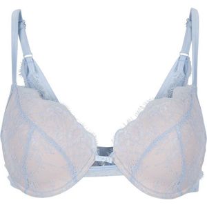 LingaDore 2904-1 BLUE EYES Uni-fit BH - Maat 80B- Blauw