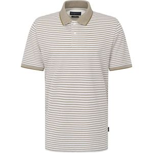 Bugatti poloshirt korte mouw beige