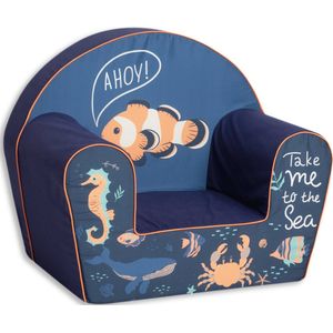 Kinderzetel vissen - kinderstoel - 1 jaar - kinderbank - peuterstoel - kinderfauteuil - kindersofa – Gomoor