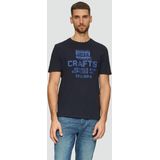 T-Shirt - Katoen - Print - Slubstructuur