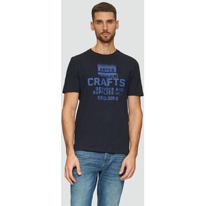 T-Shirt - Katoen - Print - Slubstructuur