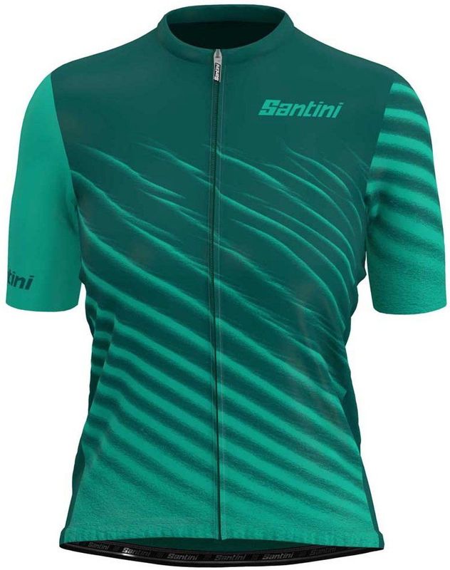 Santini - Astro - Korte Mouw Wielertrui - Groen - Dames
