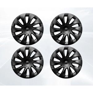 Tesla Model Y Wieldoppen voor 20 Inch Induction met Überturbine Look - Exterieur Accessoires