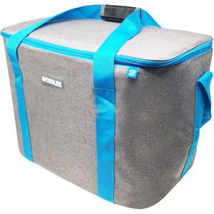 Bastix - Koeltas 36 liter geïsoleerde tas, thermische tas, picknicktas voor picknick, kamperen, vakantie, wandelen, BBQ