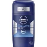 Nivea Deostick 50ml Fresh Active voor mannen