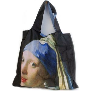 Opvouwbare shopper LF, Meisje met de parel , Vermeer