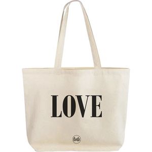 Canvas tas | Love