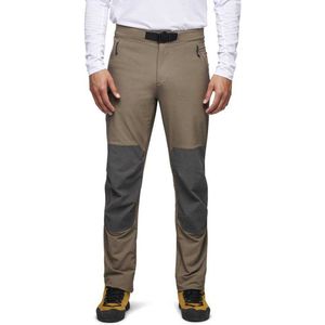 Black Diamond - M Alpine Hybrid Pants Walnut Anthracite voor Heren - Maat 28 US - Beige