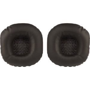 Somstyle Oorkussens Geschikt Voor Marshall Major I/II (1/2) Koptelefoon - 2 Stuks - Zacht Foam - Eiwitleer - Zwart