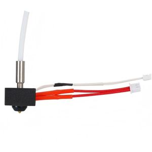 3D printer reserveonderdelen - 3D Printer Nozzles - Hotend Printkop Kit, Verwarmblok met Nozzles, Silicone Hozen, Thermistor en Verwarmdraad, Geschikt voor diverse 3D Printers