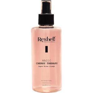 Reshell Profesional - Magic Cherry Therapy Leave-in Haarspray - Intensief Herstel & Volume voor Dun en Beschadigd Haar met Keratine, Ginseng, Vitamine B3/B5, Hyaluronzuur, Glans, Hydratatie & Bescherming - 200ml