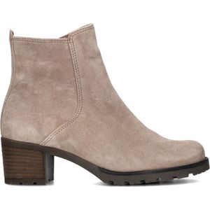 Gabor 800.1 Enkellaarsjes - Enkelboots met rits - Dames - Beige - Maat 43