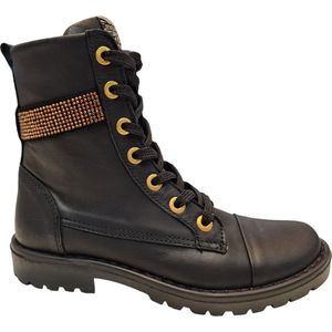 Jochie & Freaks Dana Boots Meisjes - Zwart - Maat 28