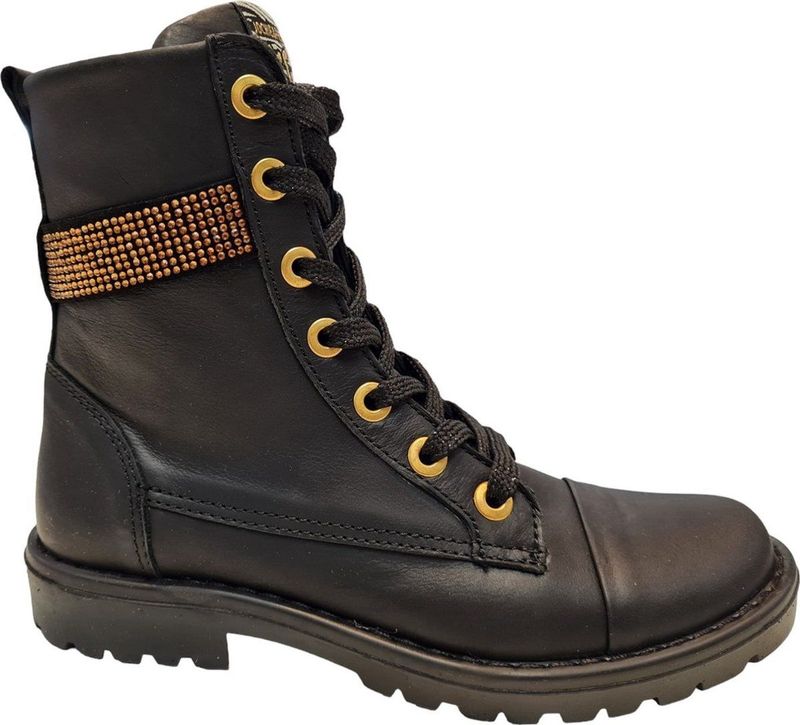 Jochie & Freaks Dana Boots Meisjes - Zwart - Maat 28