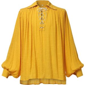 Middeleeuws piraat oversized shirt voor heren en dames - Renaissance festival outfit