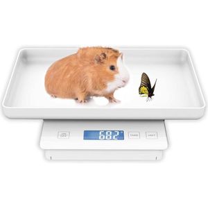 Huisdierweegschaal 0,1 g voor Kleine Dieren - Hoge Precisie voor Pasgeboren Huisdieren
